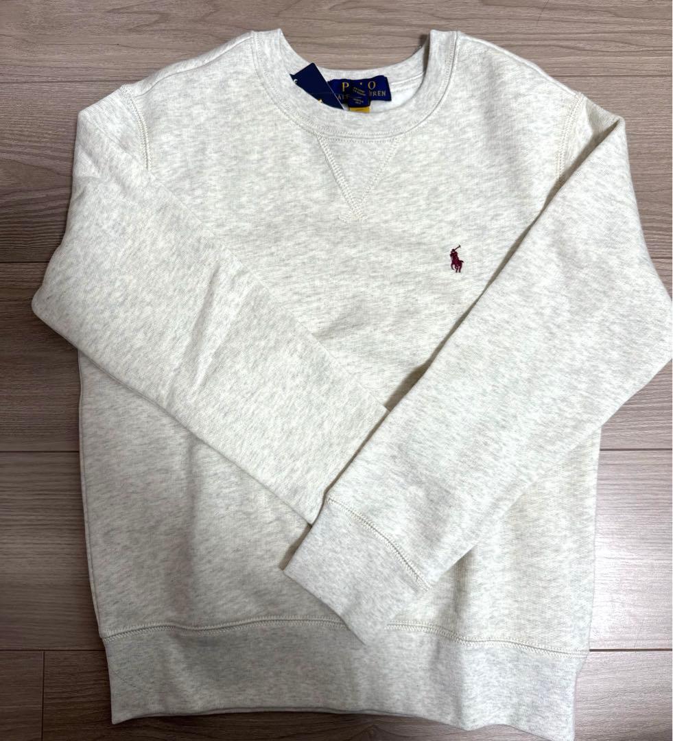 【未使用タグ付】ラルフローレン　ポロ　スウェット　トレーナー　S 140㎝