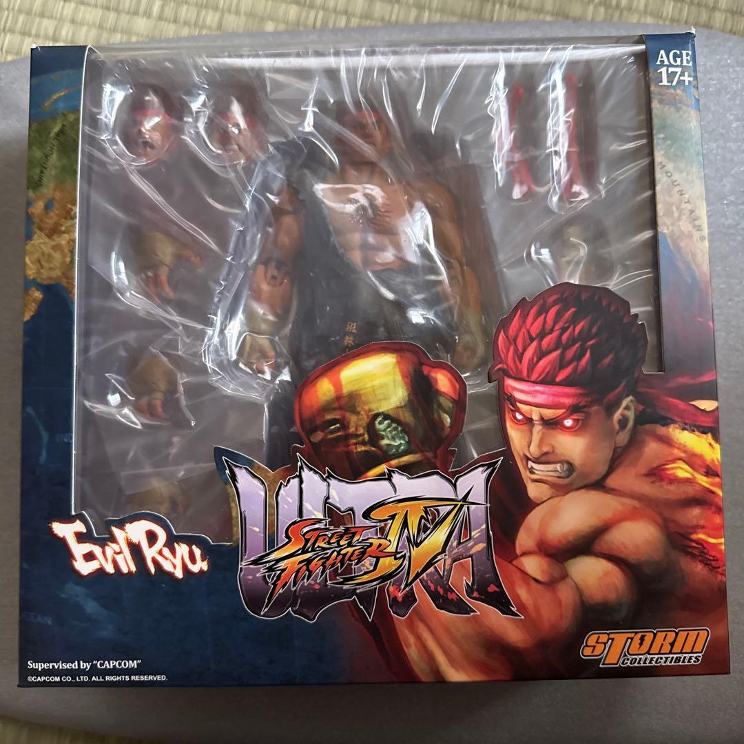 美品)ストリートファイター　殺意の波動に目覚めたリュウ　ストームコレクティブルズ