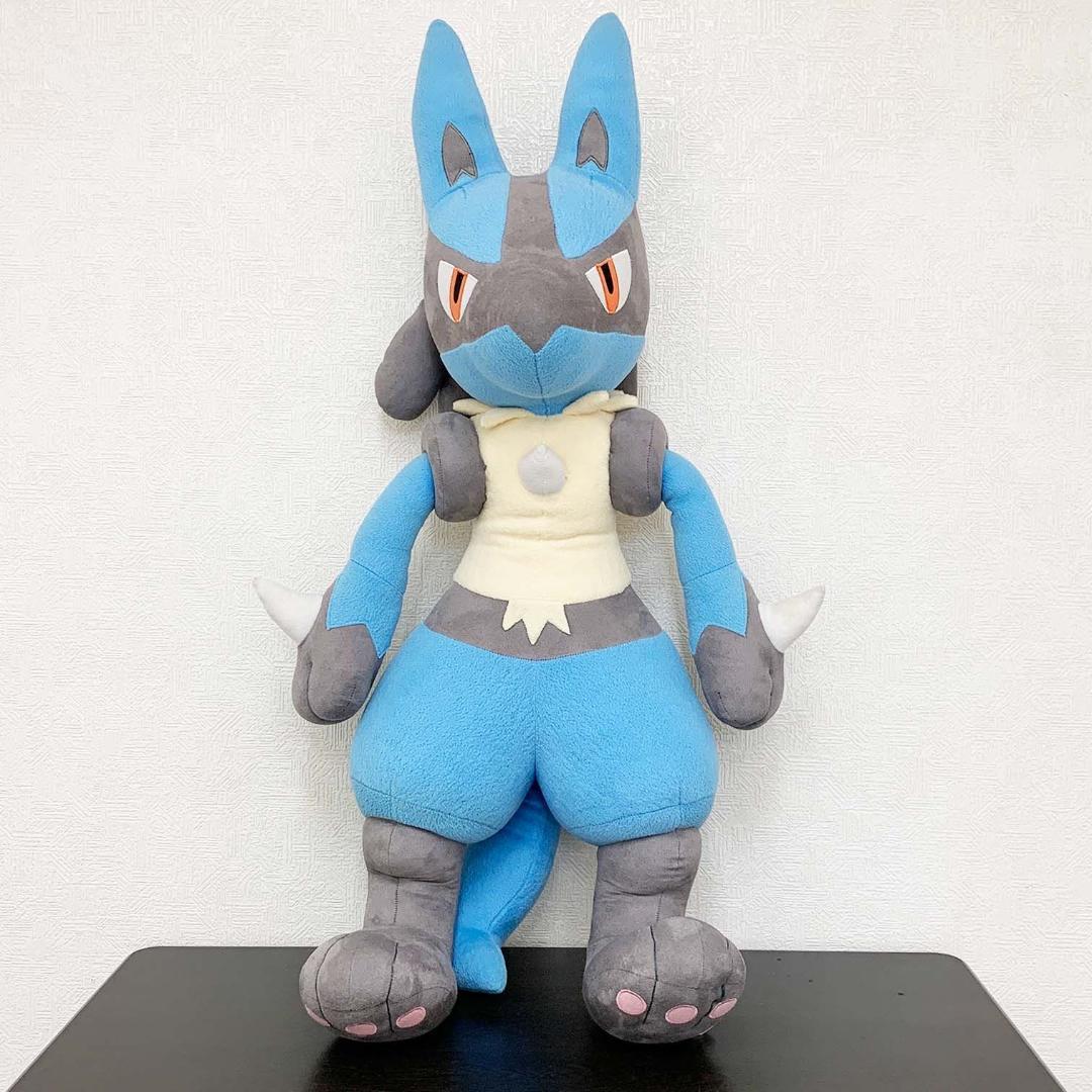 【ポケモン】ルカリオ 等身大　ぬいぐるみ