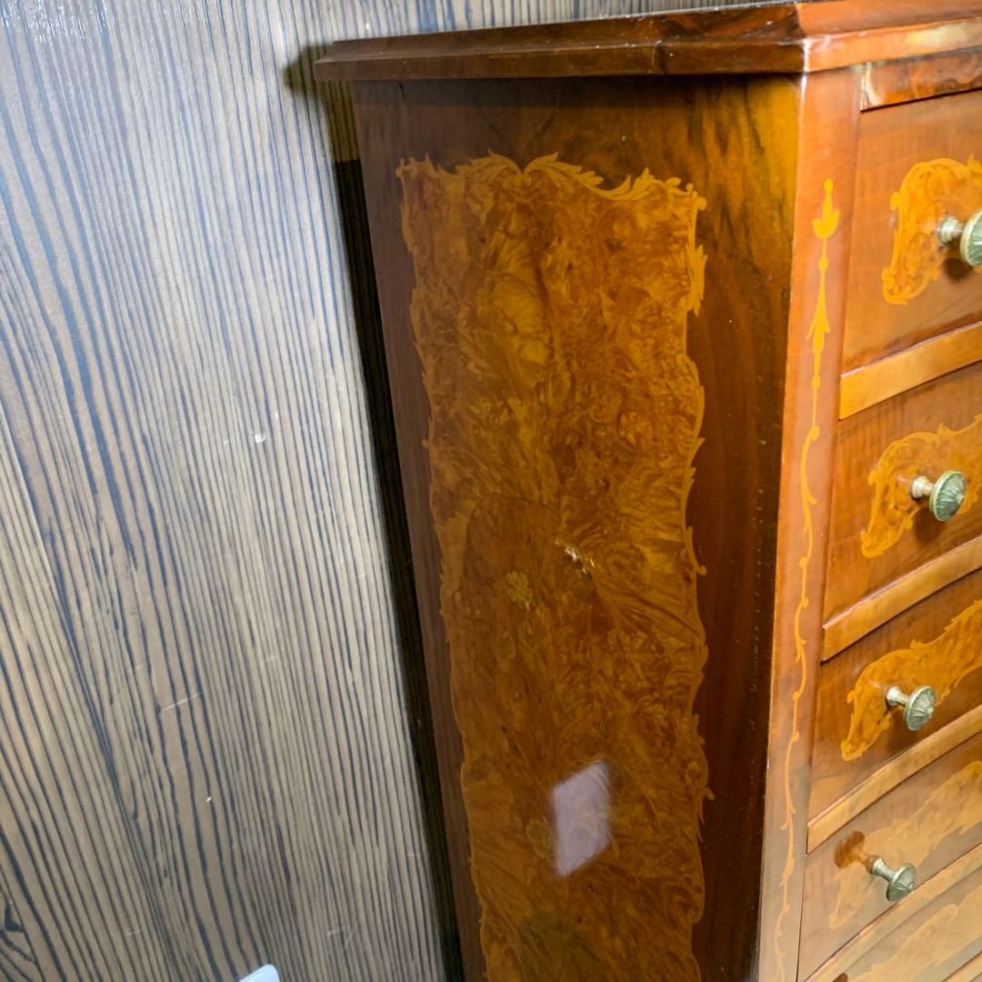 イタリア　アンティーク　象嵌