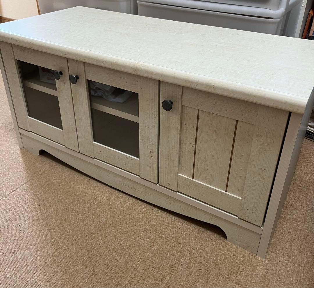 ニトリ　テレビ台　ローボード　リズバレー SLM90 WH