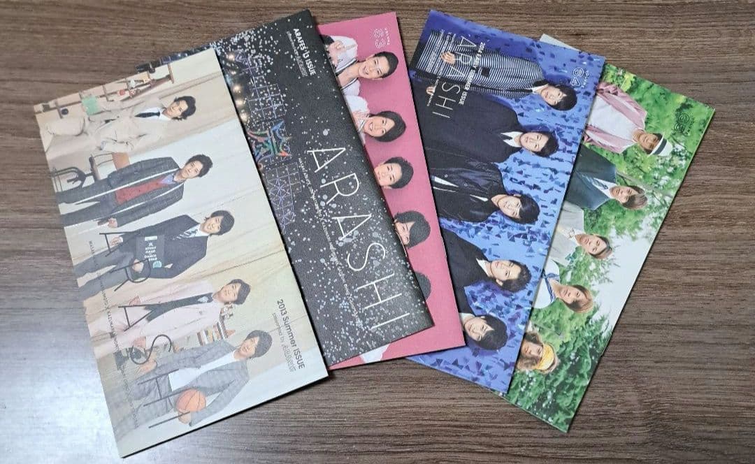 ★嵐会報 1～74(2001.春～2016.秋) 抜け無し +会報ホルダー3冊