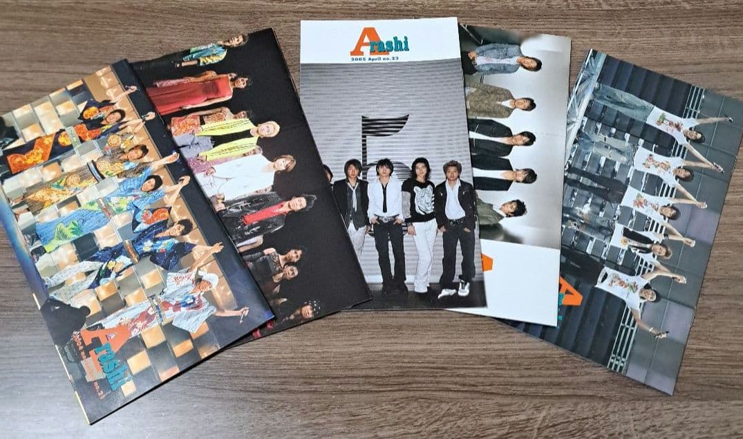 ★嵐会報 1～74(2001.春～2016.秋) 抜け無し +会報ホルダー3冊