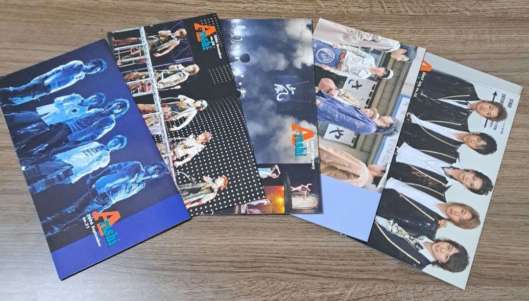 ★嵐会報 1～74(2001.春～2016.秋) 抜け無し +会報ホルダー3冊