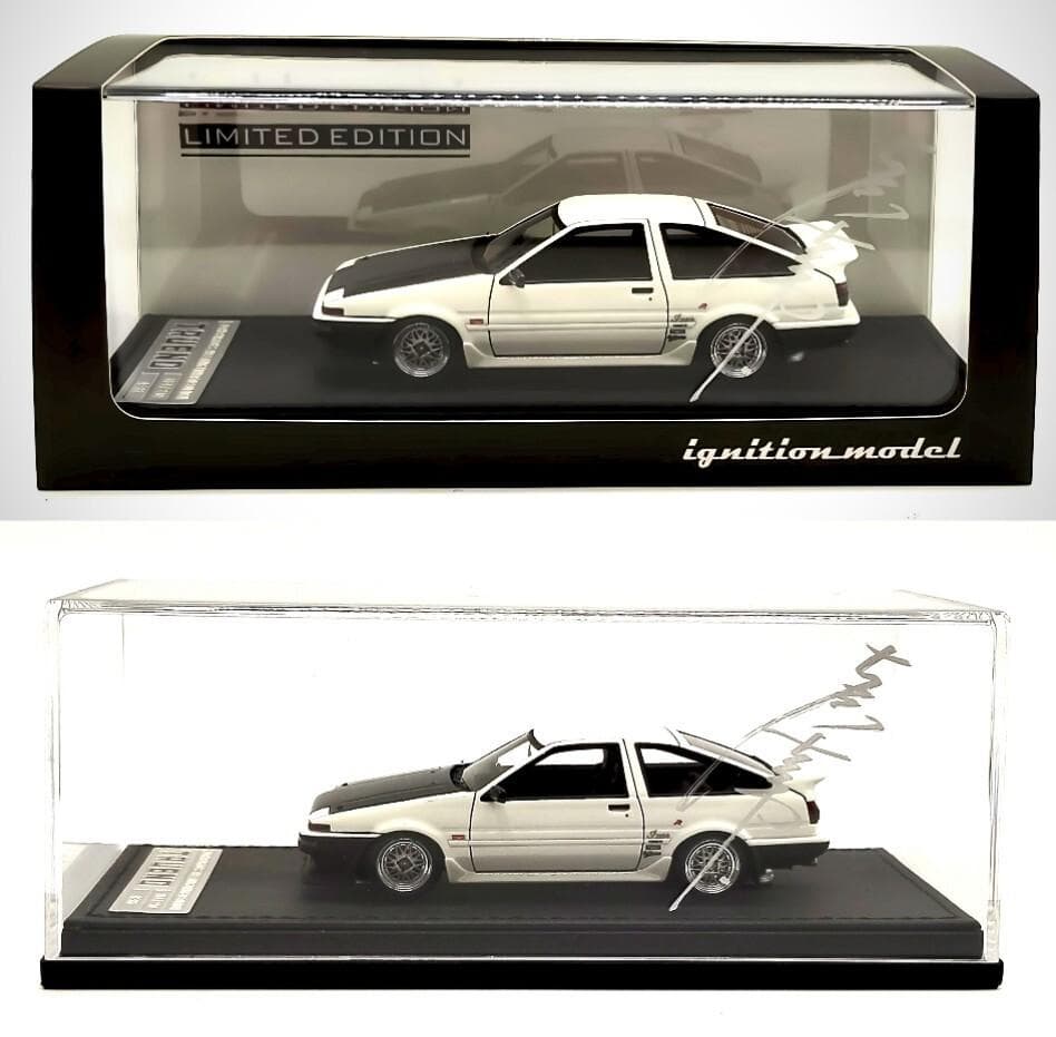 14回カートイズ ミーティング 限定 イグニッション 1/43 トレノ AE86