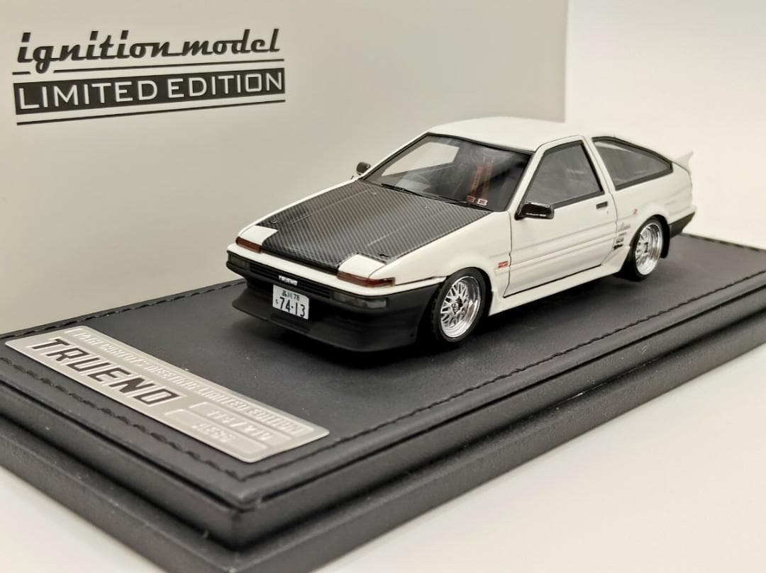 14回カートイズ ミーティング 限定 イグニッション 1/43 トレノ AE86