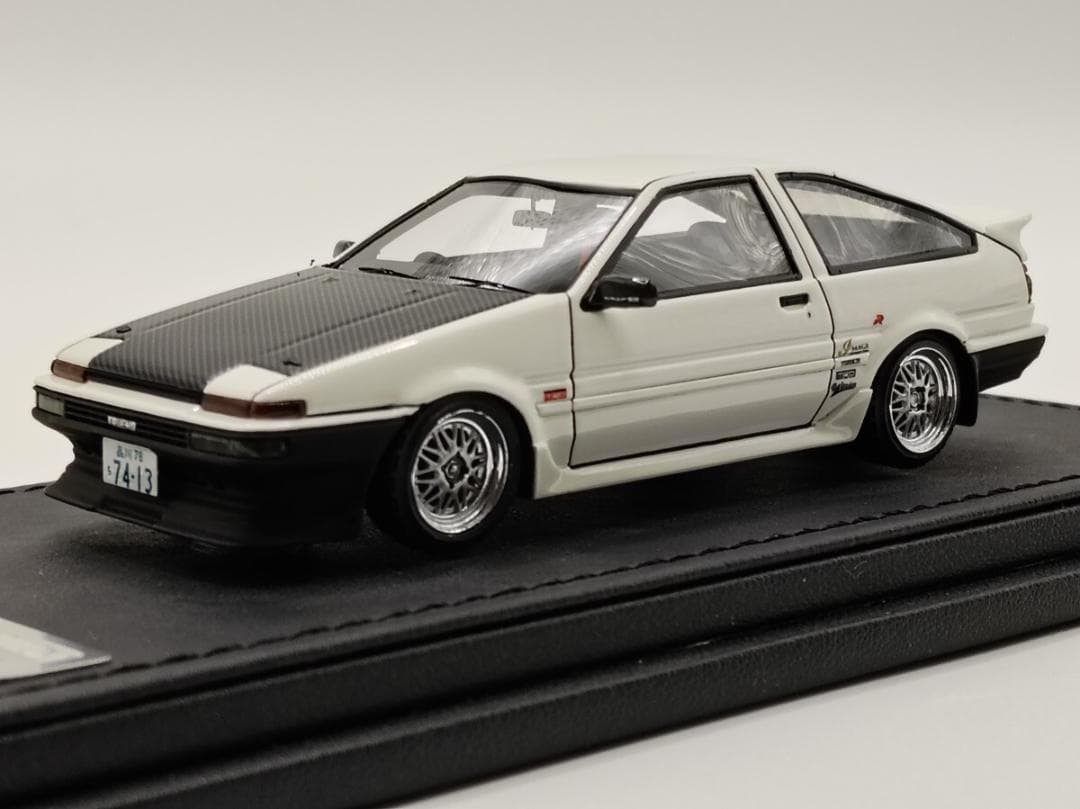 14回カートイズ ミーティング 限定 イグニッション 1/43 トレノ AE86