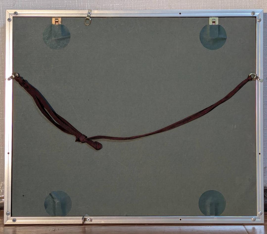 【真作】絵画　長生玲子　油彩SM　籠のさくらんぼ　優雅な筆致が映える静物　Y90