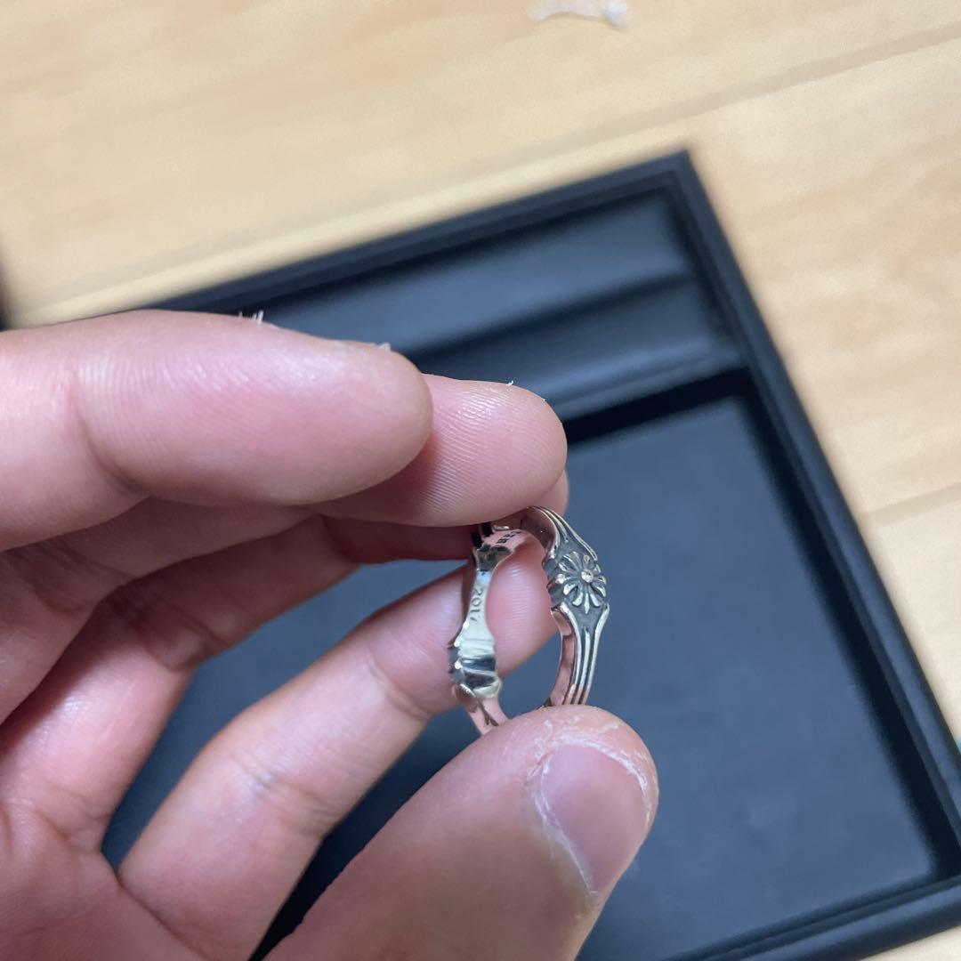 P*m様 クロムハーツ フィッシュボーンリング　10.5号　スターリングシルバー