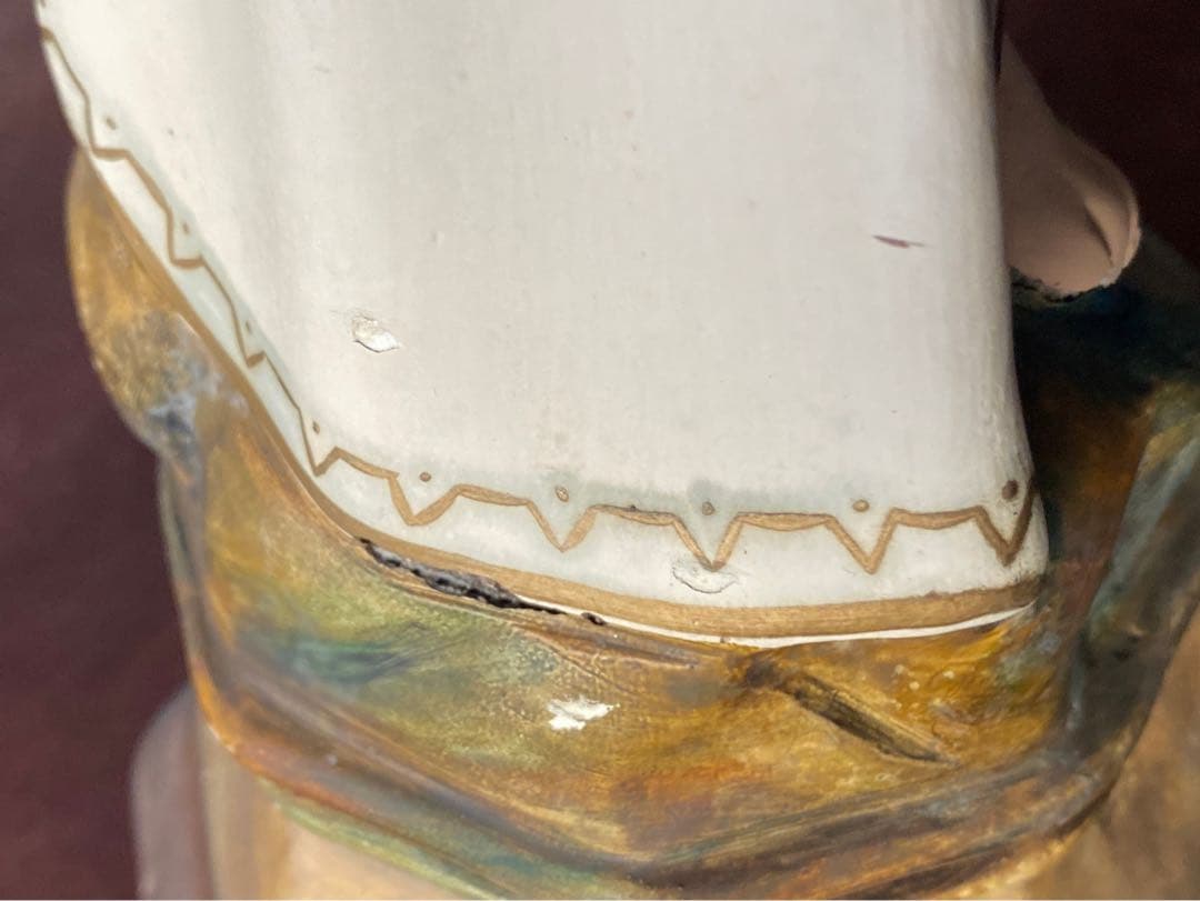 希少 白鳩を抱く幼子イエス少年 キリスト像 置物 インテリア アンティーク