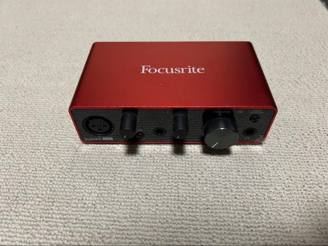 Scarlett Solo Studio USBオーディオインターフェース