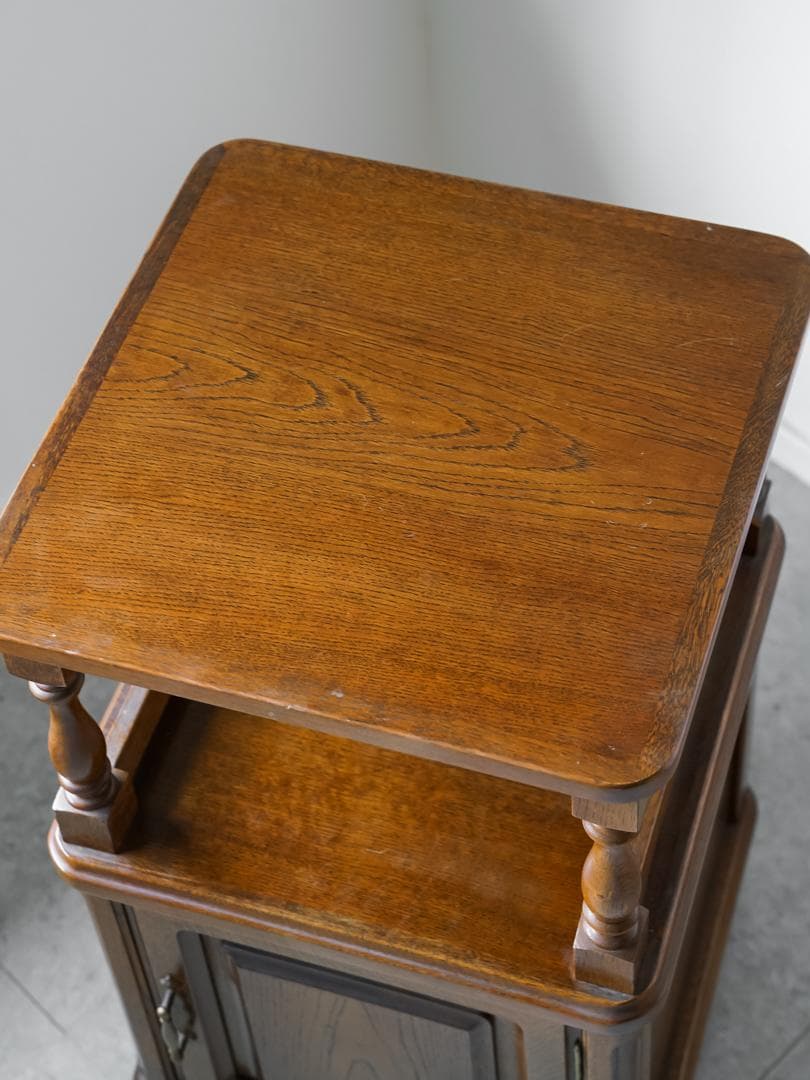 70-80's \"日家工芸\" コンソール キャビネット デスク レトロモダン