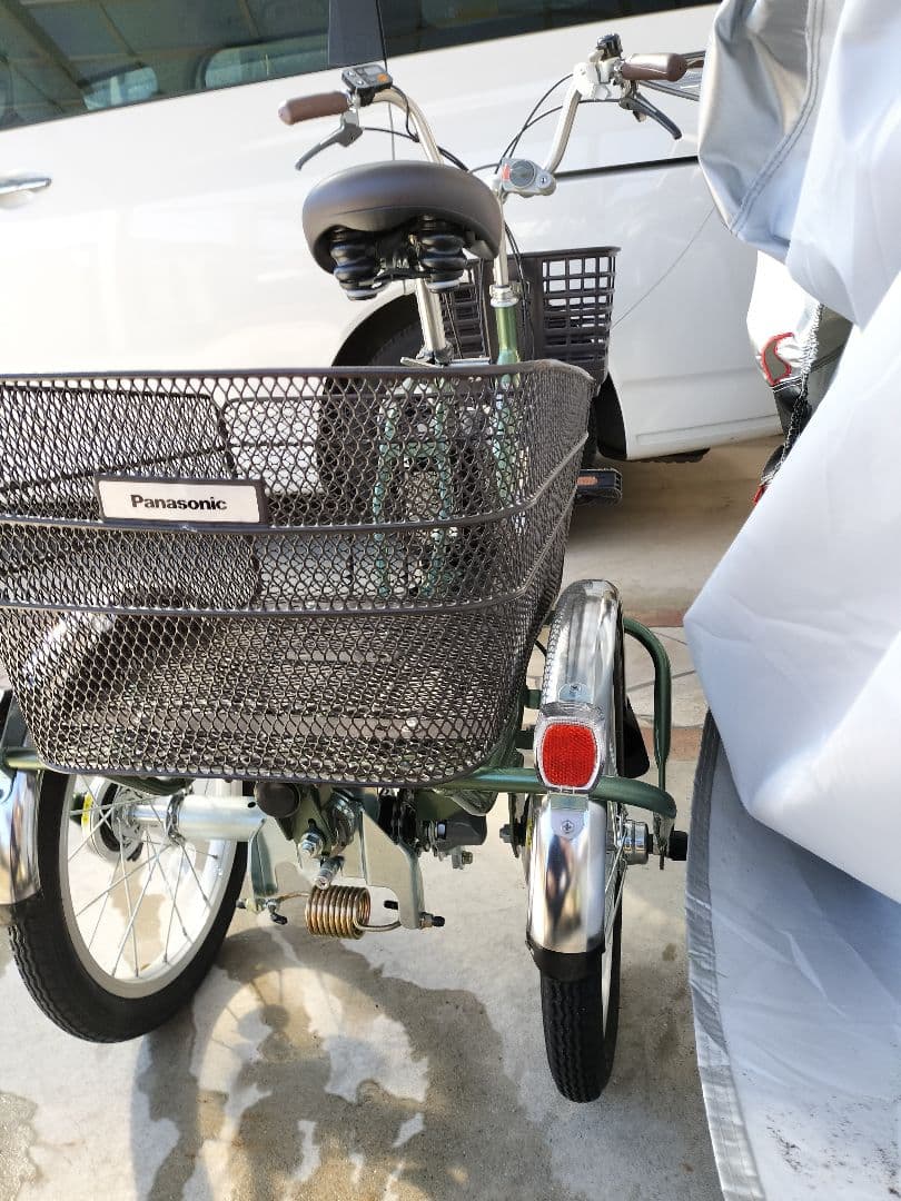 【引き取り希望】Panasonic 電動アシスト三輪自転車　ビビライフ
