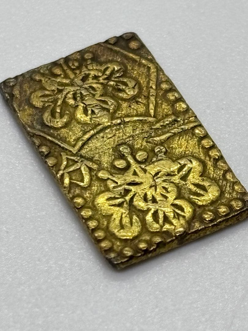 #明治二分金　 金貨 二分金（にぶきん）／二分判　　P-6