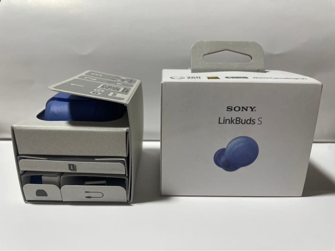 【美品箱あり】SONY完全ワイヤレスイヤホン LinkBuds S アースブルー