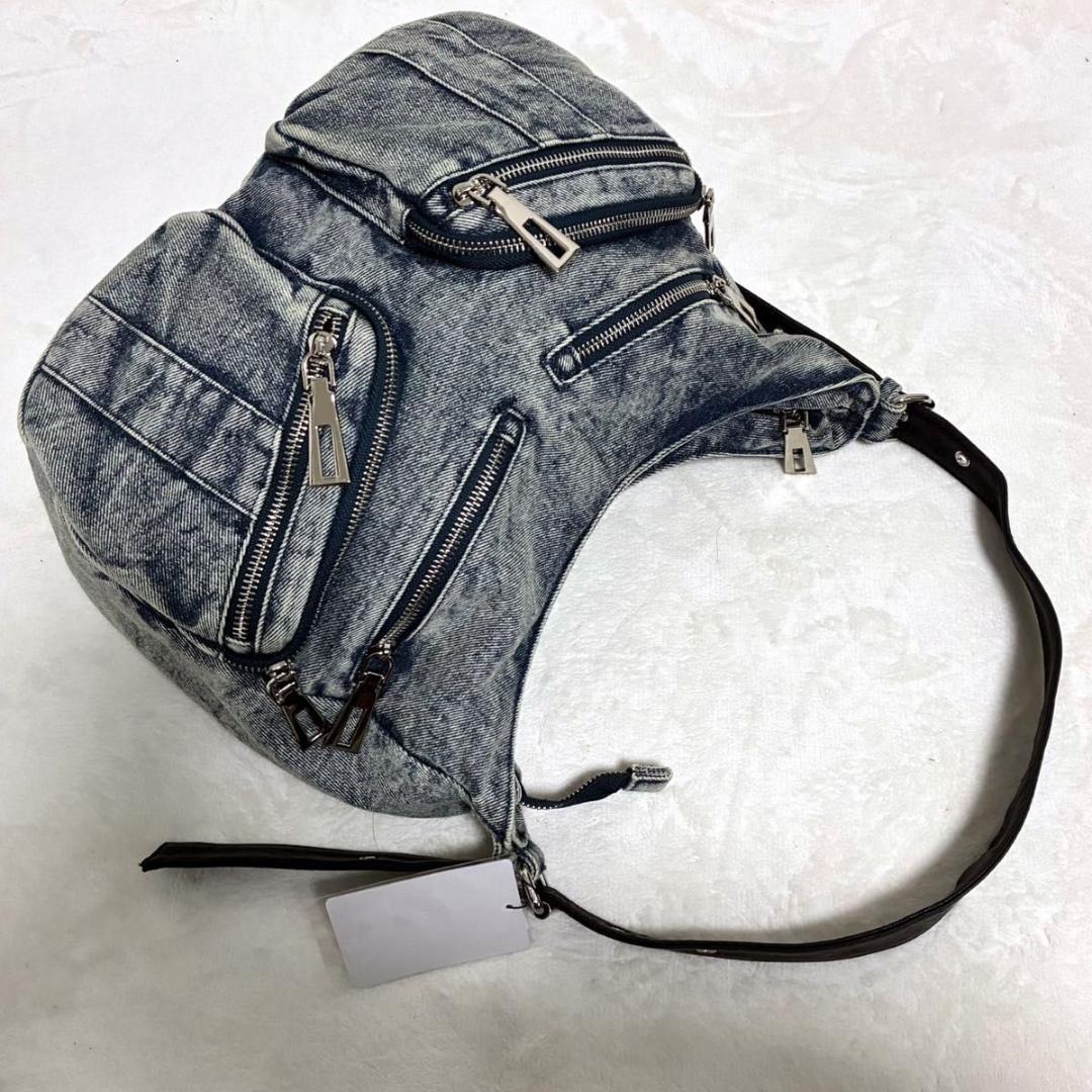 【タグ付き】 ヌエール ヤマダヤ系列 ショルダーバッグ ファスナー y2k