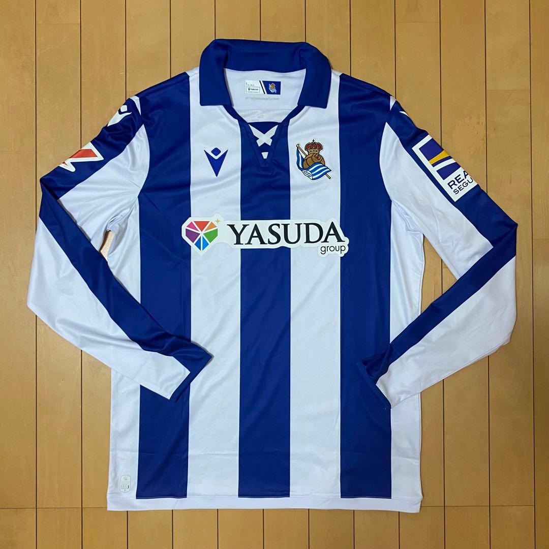 【正規品】レアル・ソシエダ 24/25 久保建英 ホーム 長袖ユニフォーム