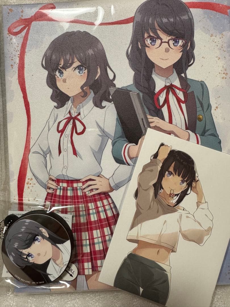 【未開封】 青春ブタ野郎はサンタクロースの夢を見ない アニプレックス特典 3点