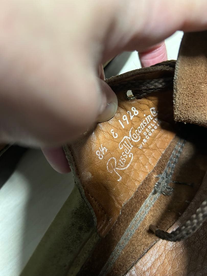 Russell Moccasin 8 1/2 ラッセルモカシン