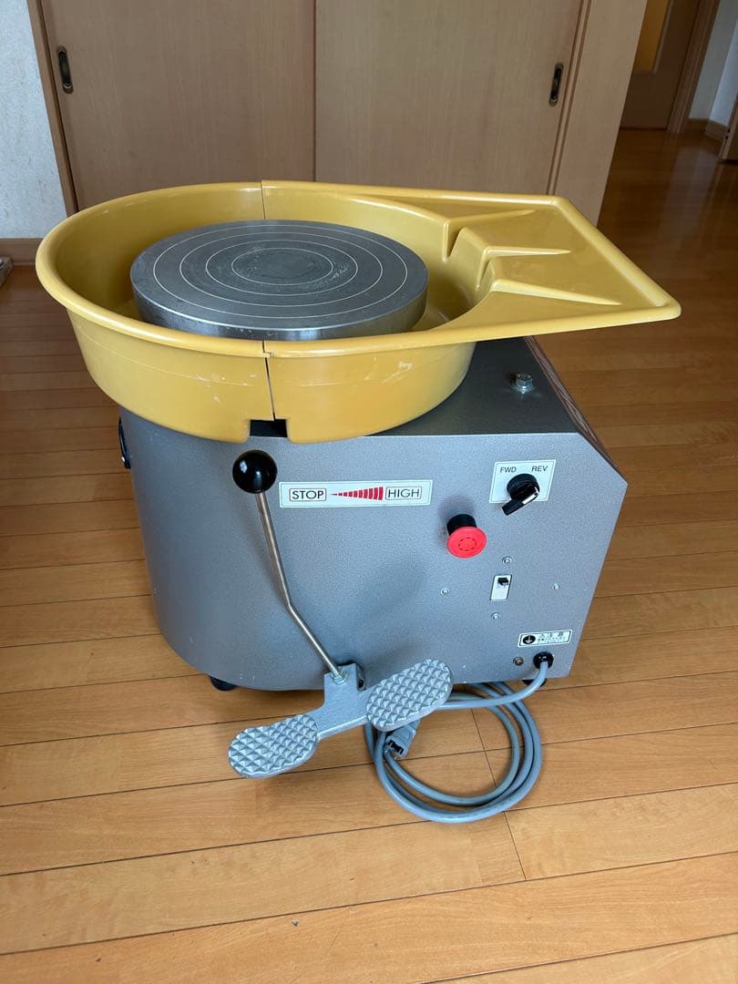 美品　電動ろくろ SHIMPO RK-3D型 100V 日本電産シンポ株式会社製