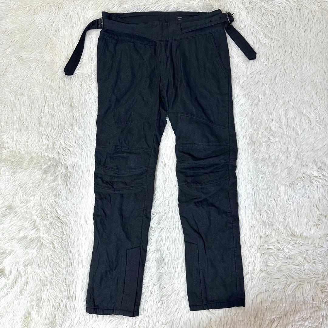 レア美品 JULIUS 07FW ベンディング ベルテッド パンツ サイズ2