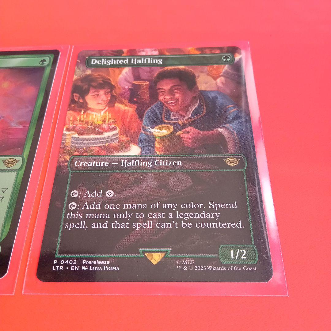 【MTG】喜ぶハーフリング/Delighted Halfling 3種