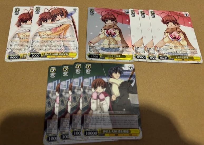 WS　クラナド　CLANNAD　4風4ショット　渚　デッキ　おまけ付き