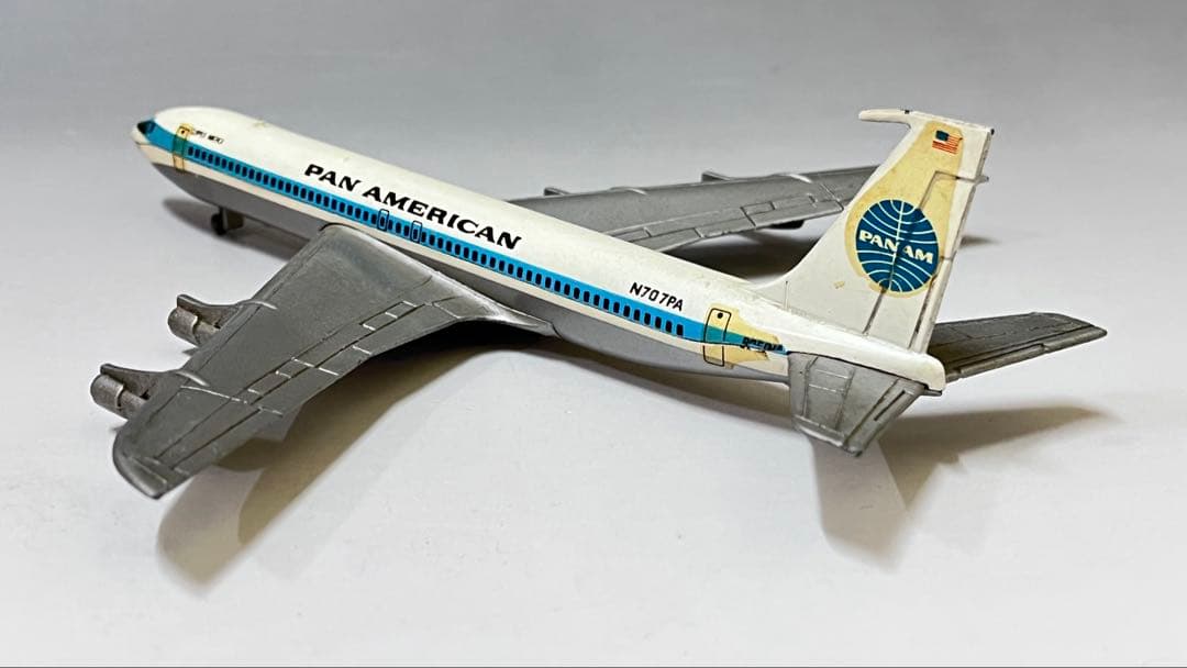E700 PAN AMERICAN N707PA ボーイング707 飛行機模型