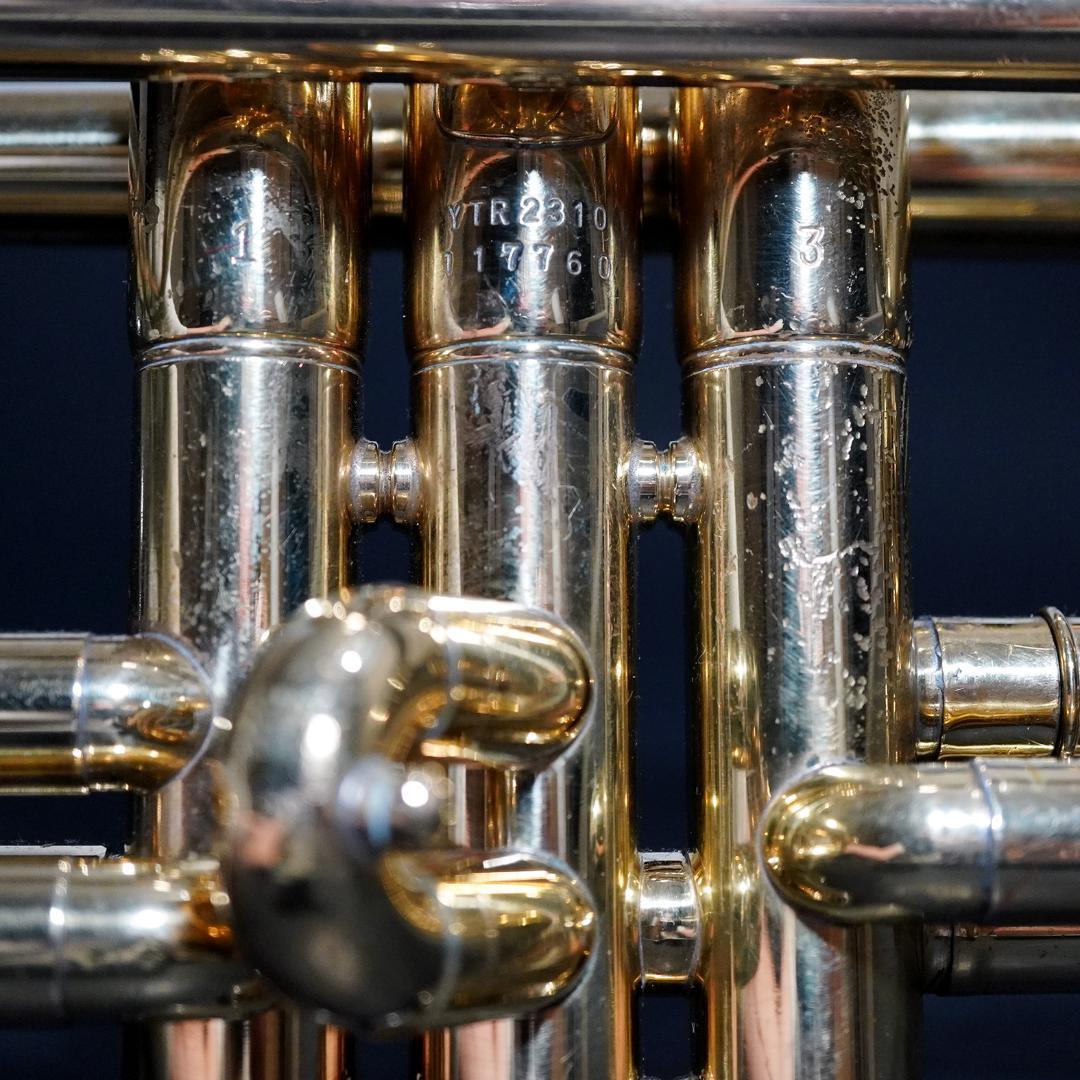 【アンラッカー】YAMAHAトランペット YTR2310／マウスピース／ケース