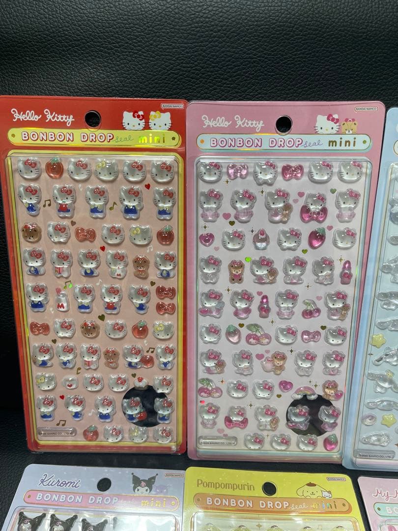 サンリオ ボンボンドロップシール サンリオキャラクターズ ８点セット mini