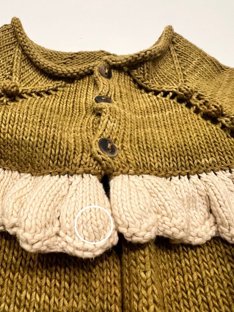 misha&puff 3Y ruffle cardigan popcorn 2点