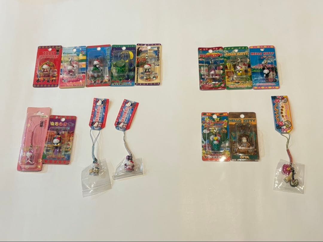 ご当地 キティ ハローキティ 根付 チャーム キーホルダー レア 都道府県 動物