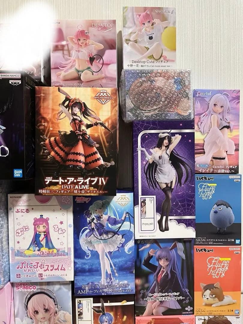 最新作　美少女　フィギュア　プライズ　まとめ売り　AMP 狂三　初音ミク　海夢