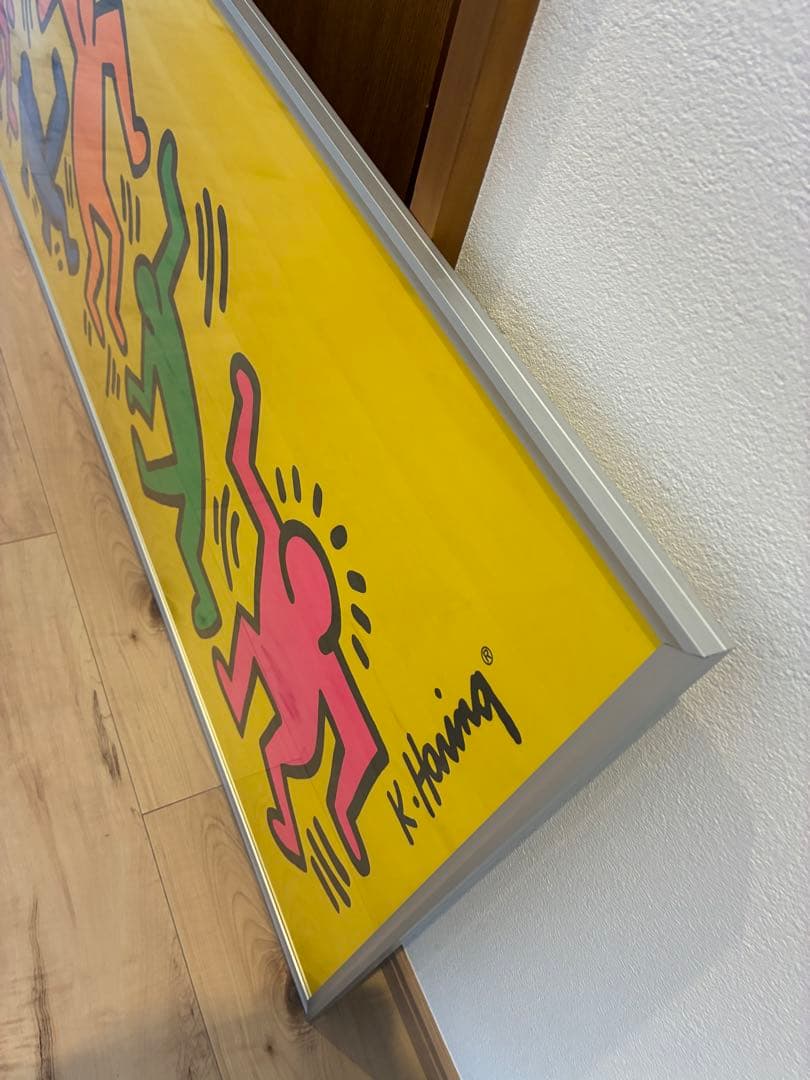 キースヘリング　ビンテージポスター　1992年製