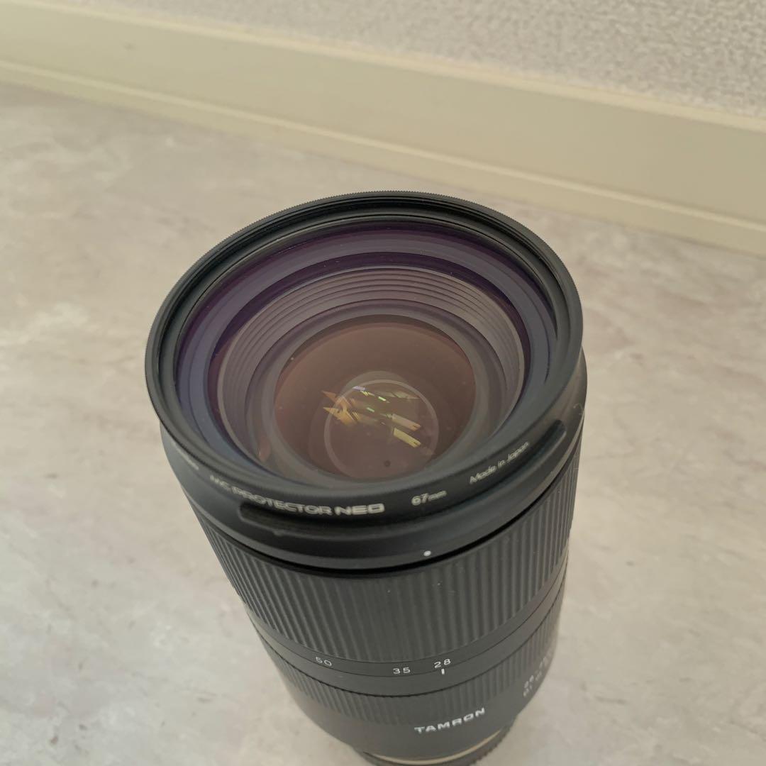 TAMRON 28-75mm F/2.8 Di III RXD フィルター付き