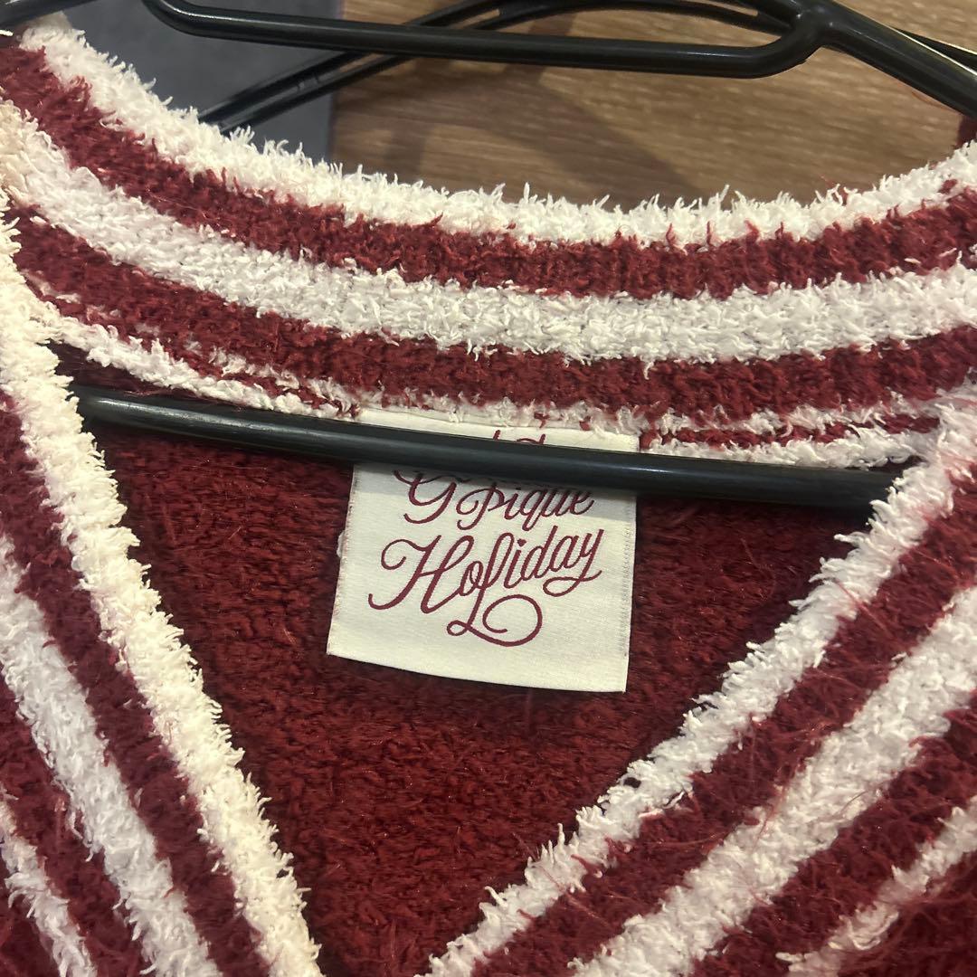 ジェラートピケ バレンタイン限定　ルームウェア　上下、ルームソックスセット