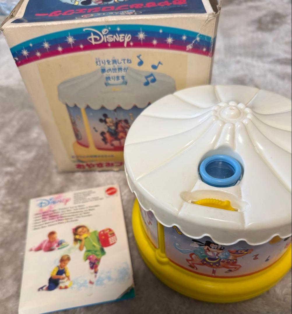 【当時物】Disney ベビー おやすみプロジェクター マテル製 mattel社