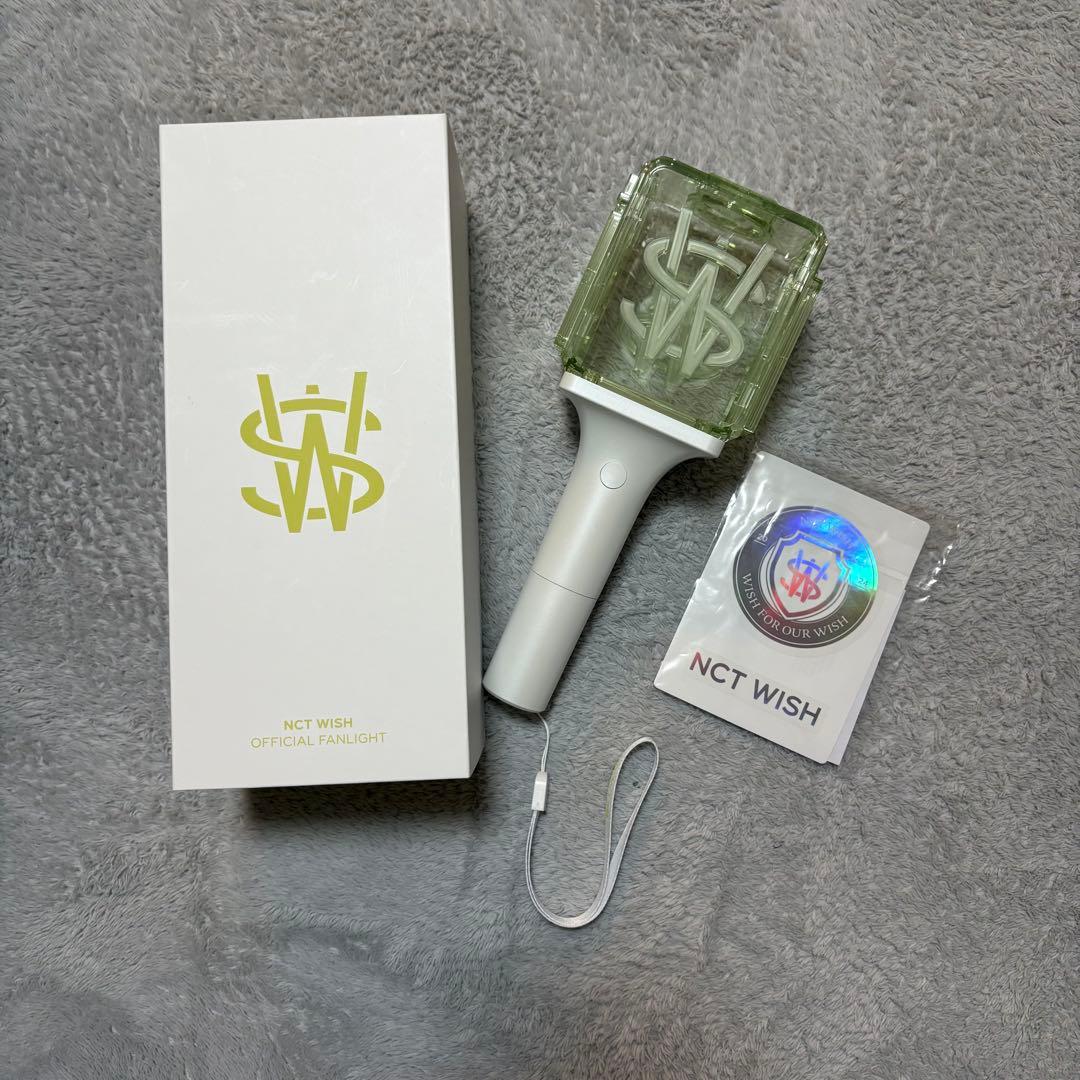 NCT WISH ペンライト 公式 エヌシーティーウィッシュ こペンライト