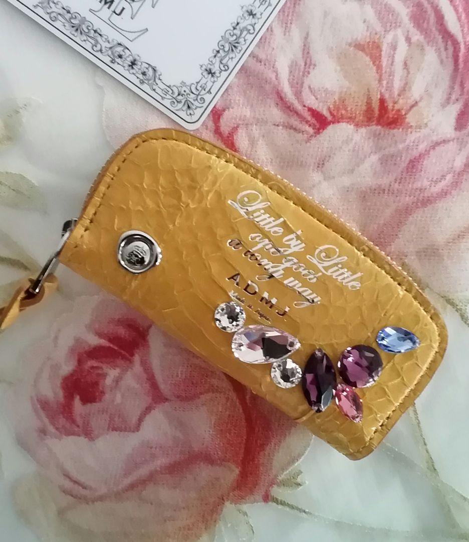 ADMJ☆スネークレザー☆スワロフスキー☆ケース☆タマミワタナベZAO