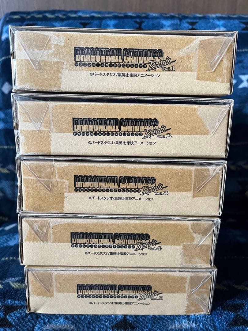 ドラゴンボール　カードダス　リミックス　 vol1〜5 未開封