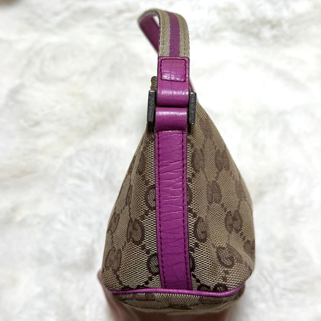 GUCCI アクセサリーポーチ　シェリーライン　GG