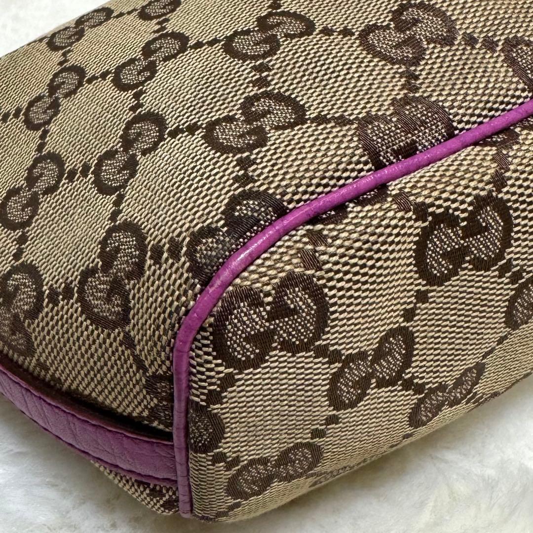 GUCCI アクセサリーポーチ　シェリーライン　GG