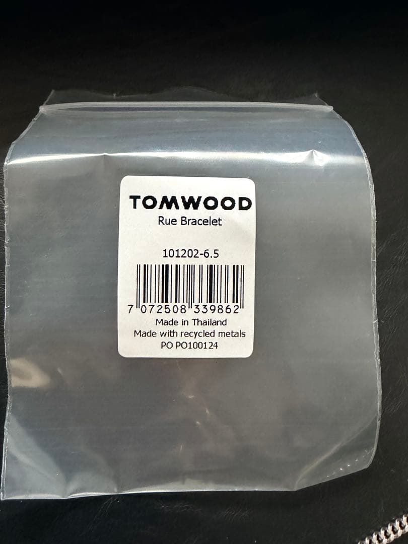 アクセサリー TOM WOOD Rue Bracelet 16.5cm