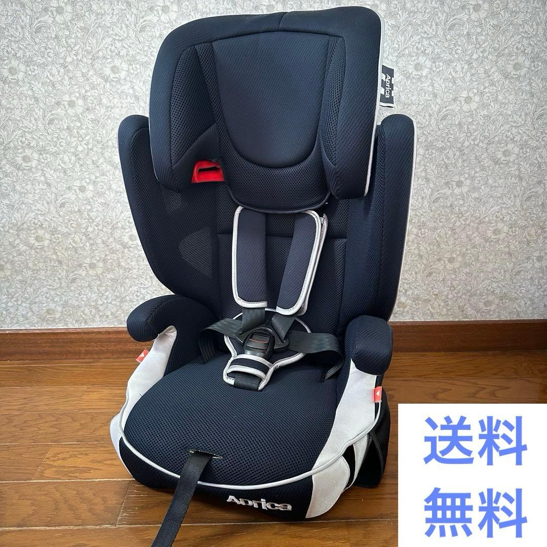 アップリカ　エアグルーヴ　ジュニアシート　ネイビー　AG NV aprica