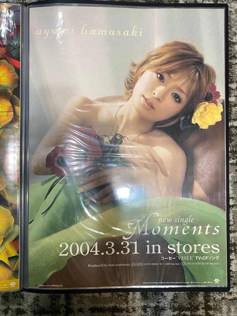 浜崎あゆみ B2 ポスター Moments