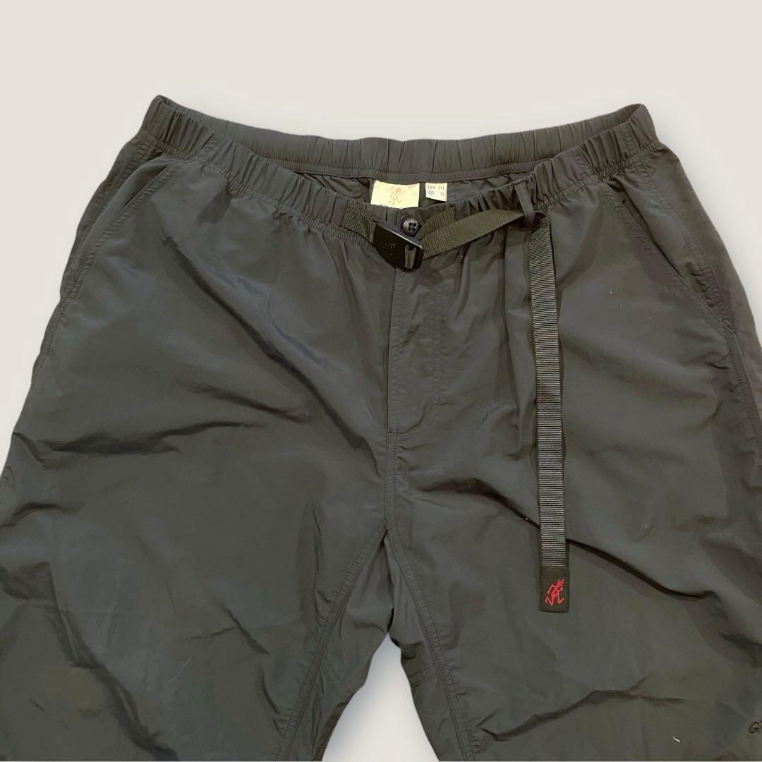 グラミチ ナイロンパッカブルトラックパンツ 2XLブラックインク クライミング