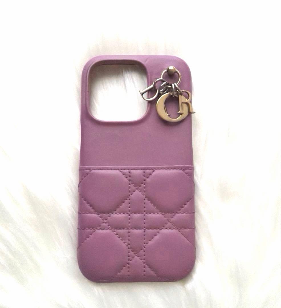 Christian Dior iPhone14proケース　カナージュ