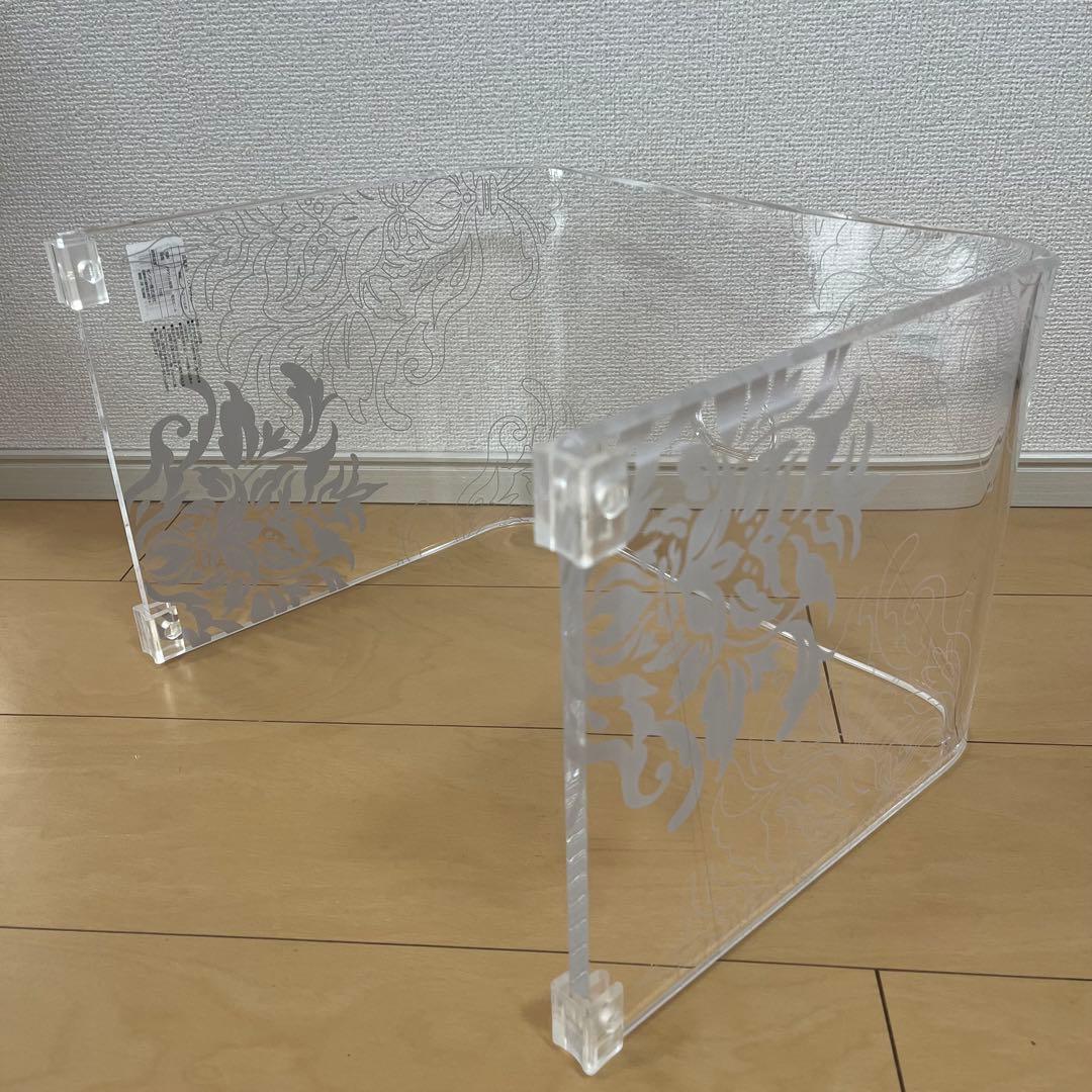 お得◎新品未使用　アクリル　高級 バスチェア　センコー　サミーラ　L クリア