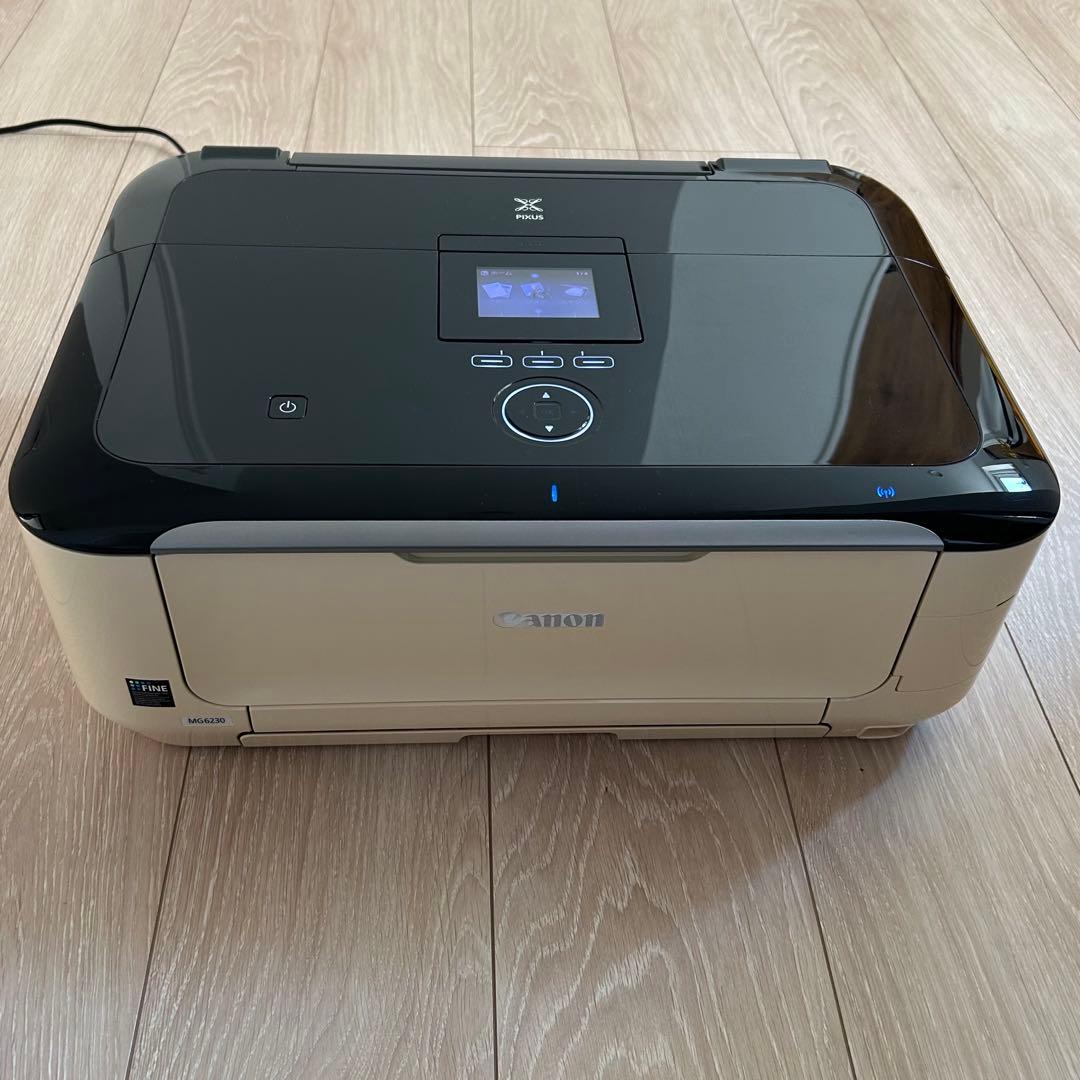 Canon PIXUS MG6230 純正インク6色付／動作確認済／付属品あり
