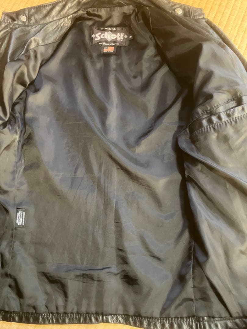 Schott \"654 26\"シングルライダース